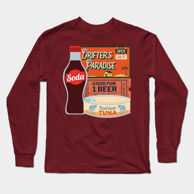 soda Long Sleeve T-Shirt by j__e